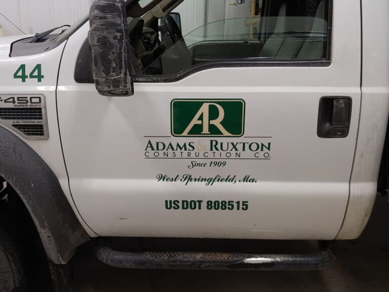Adams Ruxton building signage