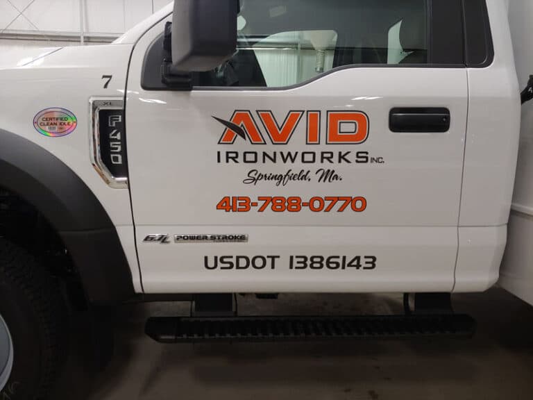 Avid building signage