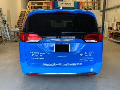 BMC Bloodmobile full vehicle wrap