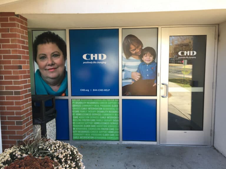 CHD exterior signage